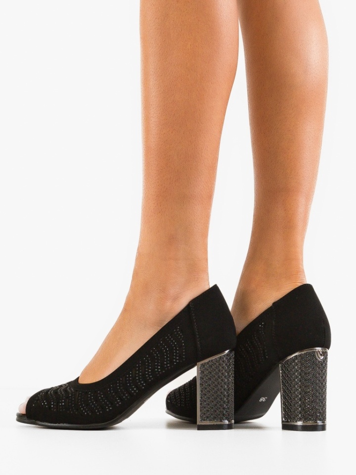 Scarpe da donna Nere Delore - Img 2