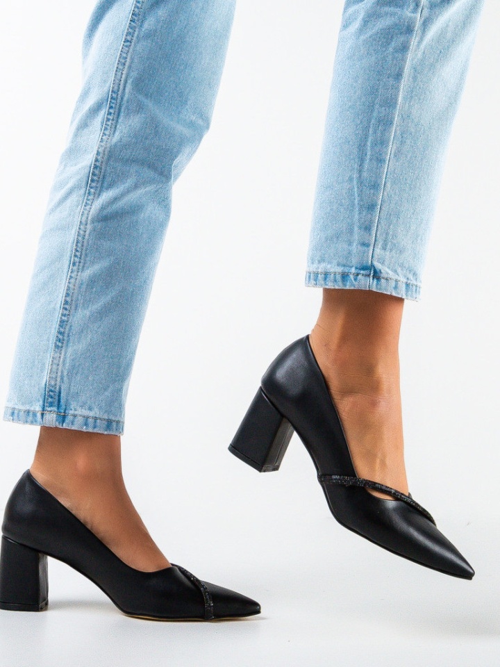 Scarpe da donna Nere Lewis 2 - Img 8
