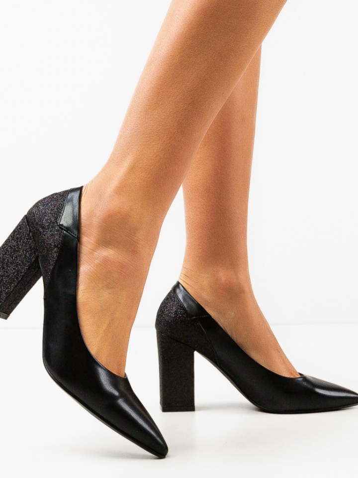Scarpe da donna Nere Lyudmila - Img 12