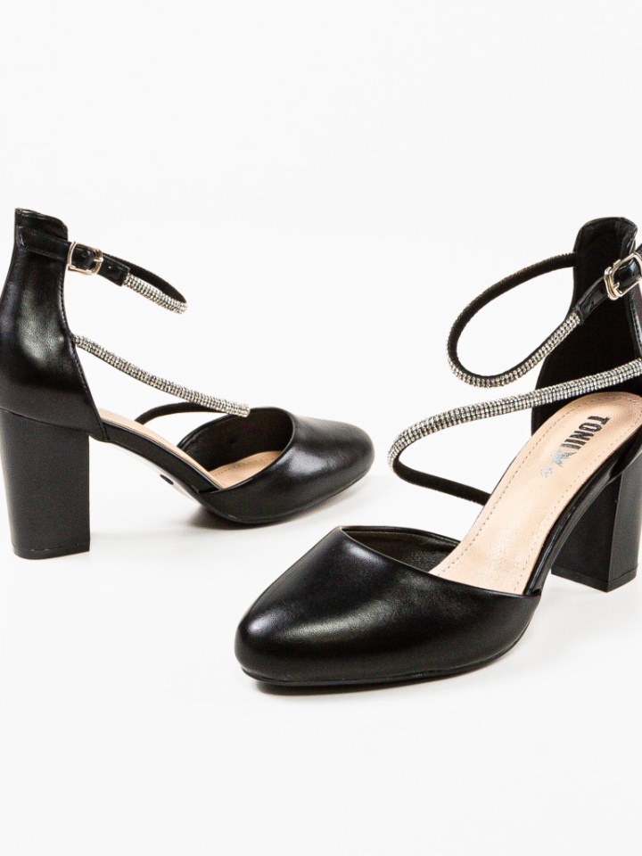 Scarpe da donna Nere Lyzya - Img 6