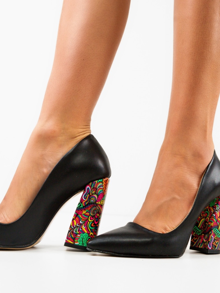 Scarpe da donna Nere Monina - Img 2