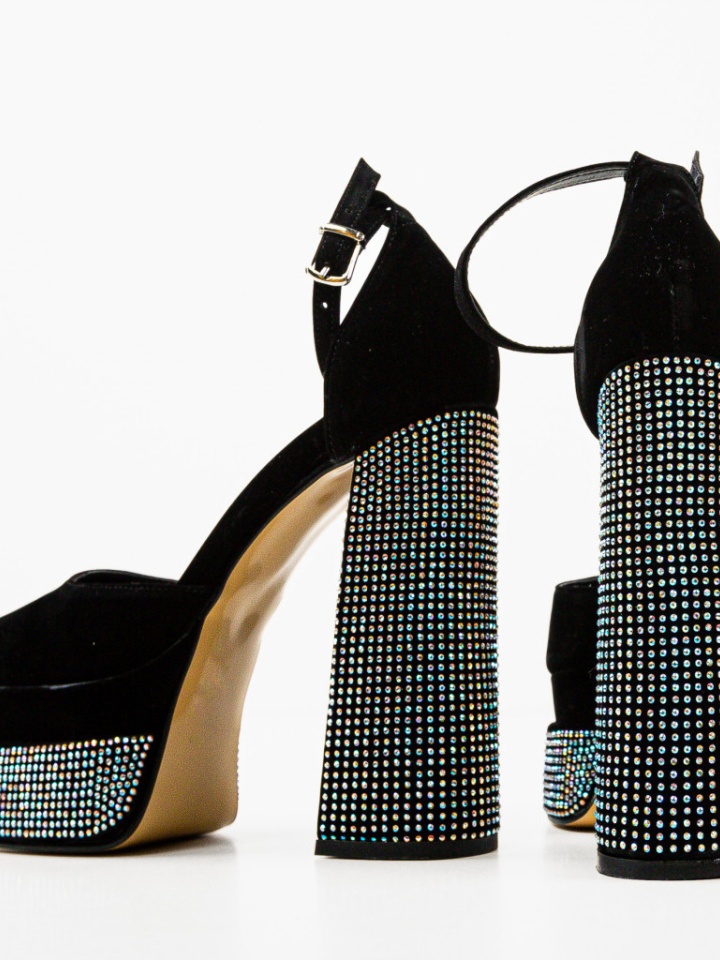 Scarpe da donna Nere Strima - Img 11