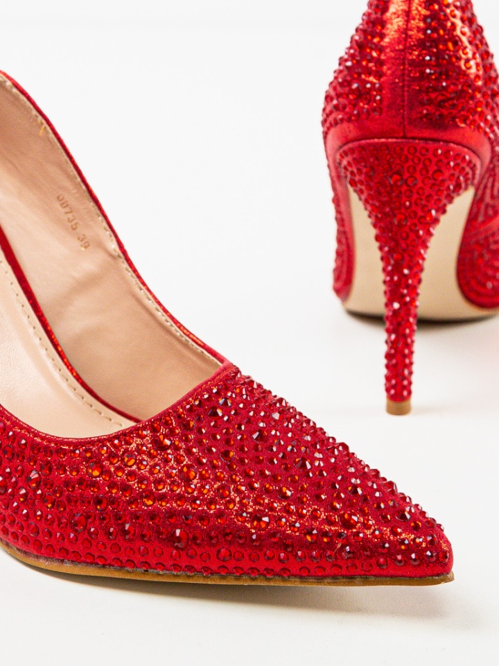 Scarpe da donna Rosse Degeft - Img 12