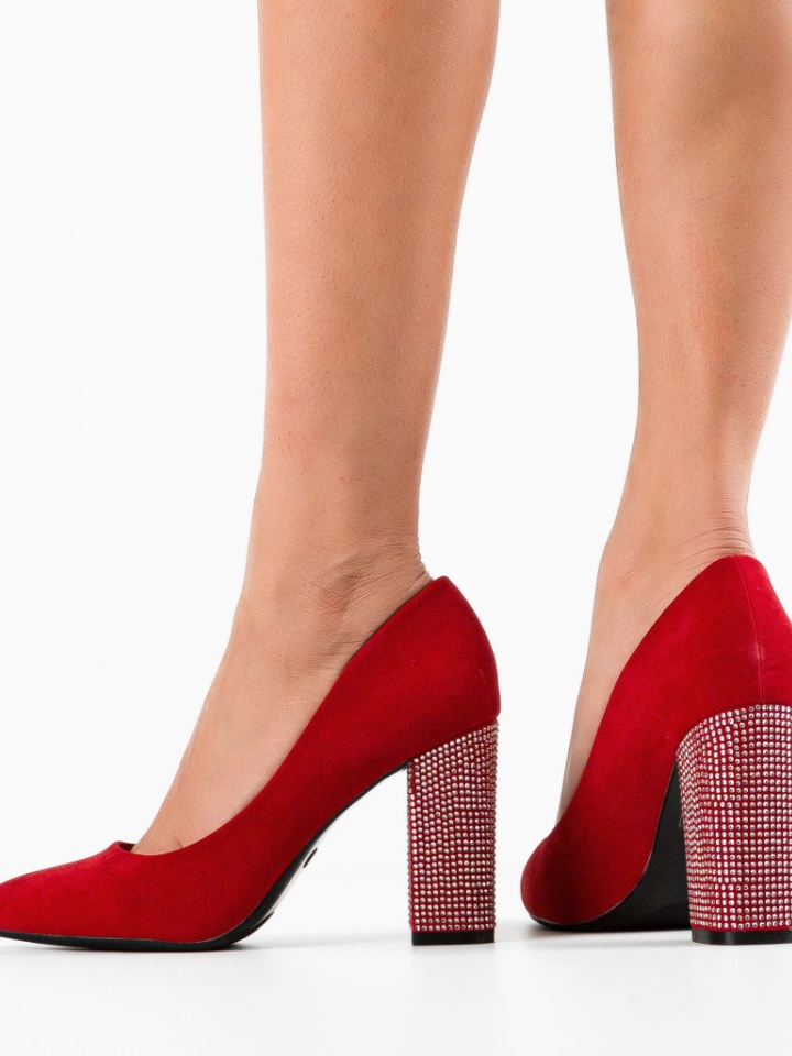 Scarpe da donna Rosse Evely - Img 1