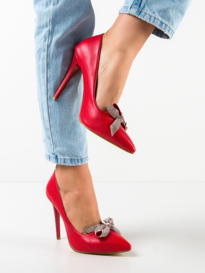 Scarpe da donna Rosse Fanse - Img 10
