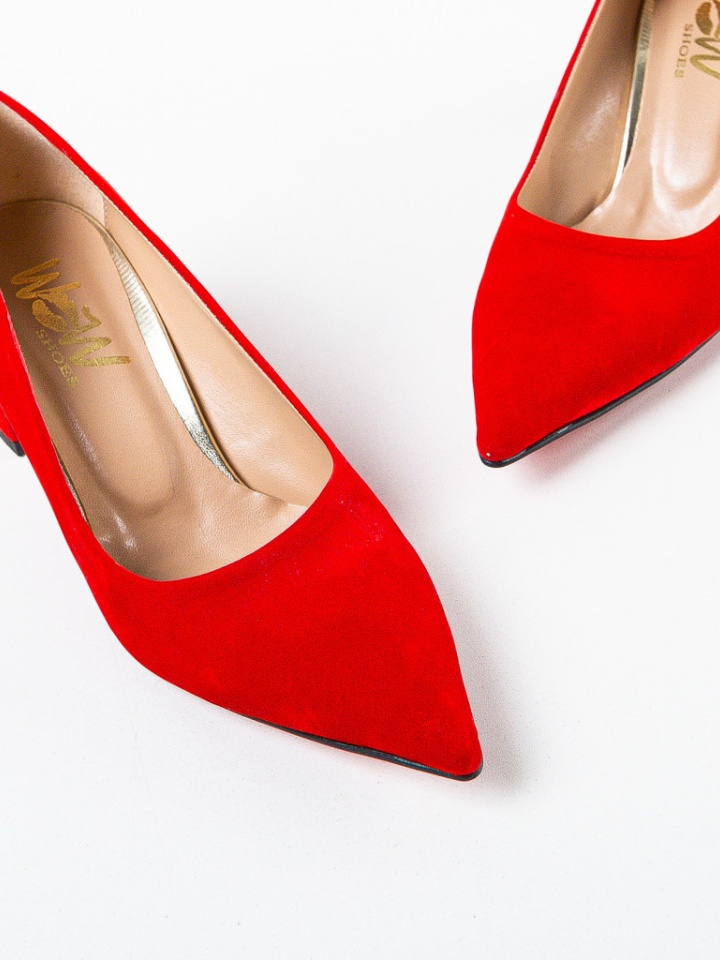 Scarpe da donna Rosse Ferele - Img 13