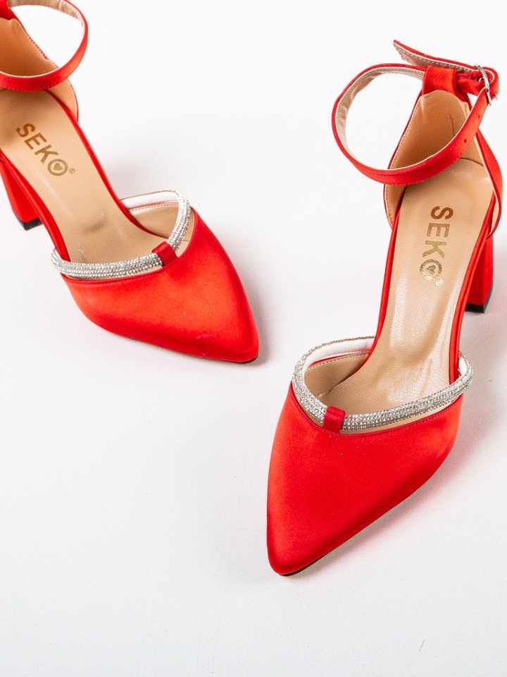 Scarpe da donna Rosse Flimox - Img 14