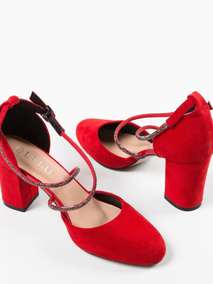 Scarpe da donna Rosse Jonak - Img 5