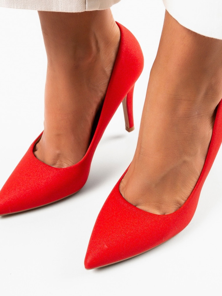 Scarpe da donna Rosse Kajon - Img 2