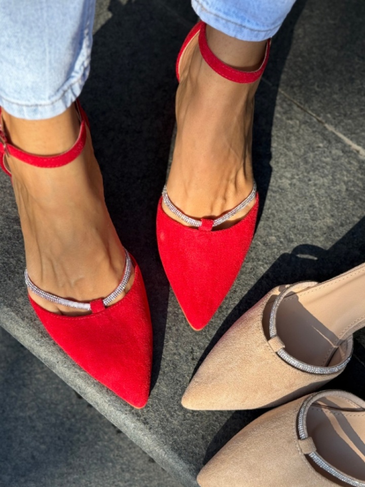 Scarpe da donna Rosse Kasya - Img 1