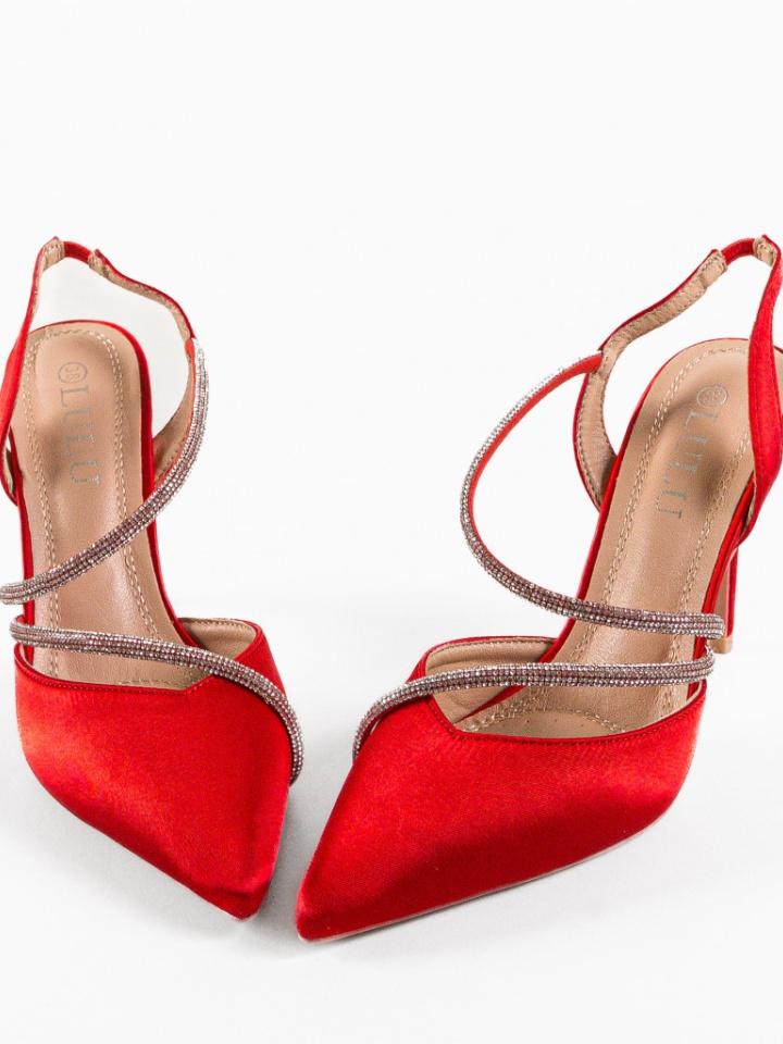 Scarpe da donna Rosse Khan - Img 8