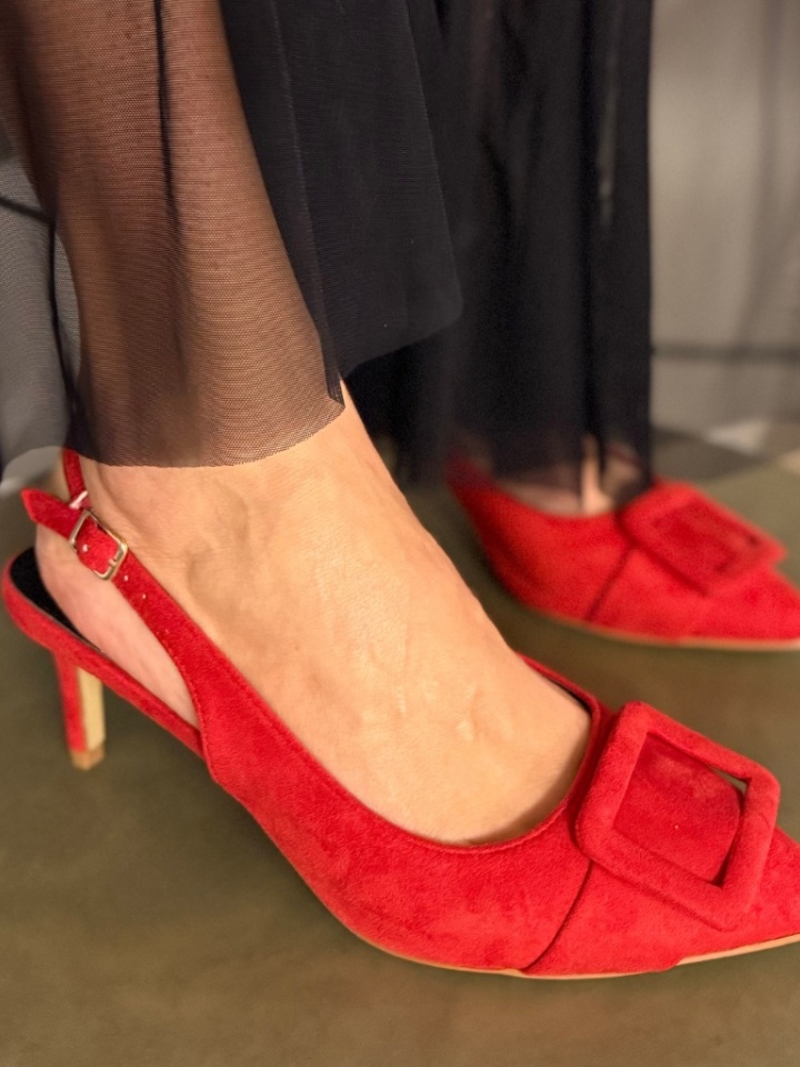 Scarpe da donna Rosse Luleo - Img 8