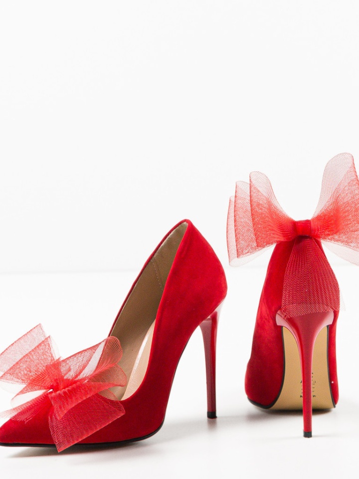 Scarpe da donna Rosse Monroe - Img 14