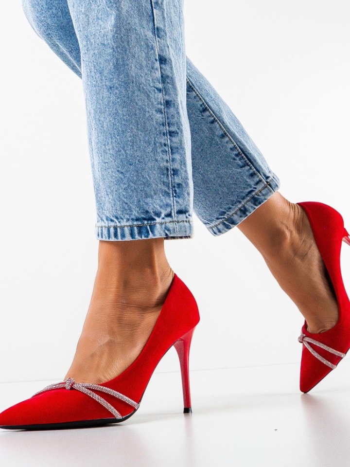 Scarpe da donna Rosse Norah - Img 3