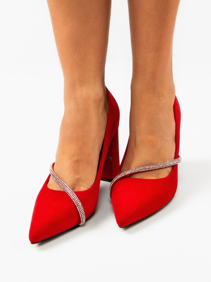 Scarpe da donna Rosse Pherick - Img 3