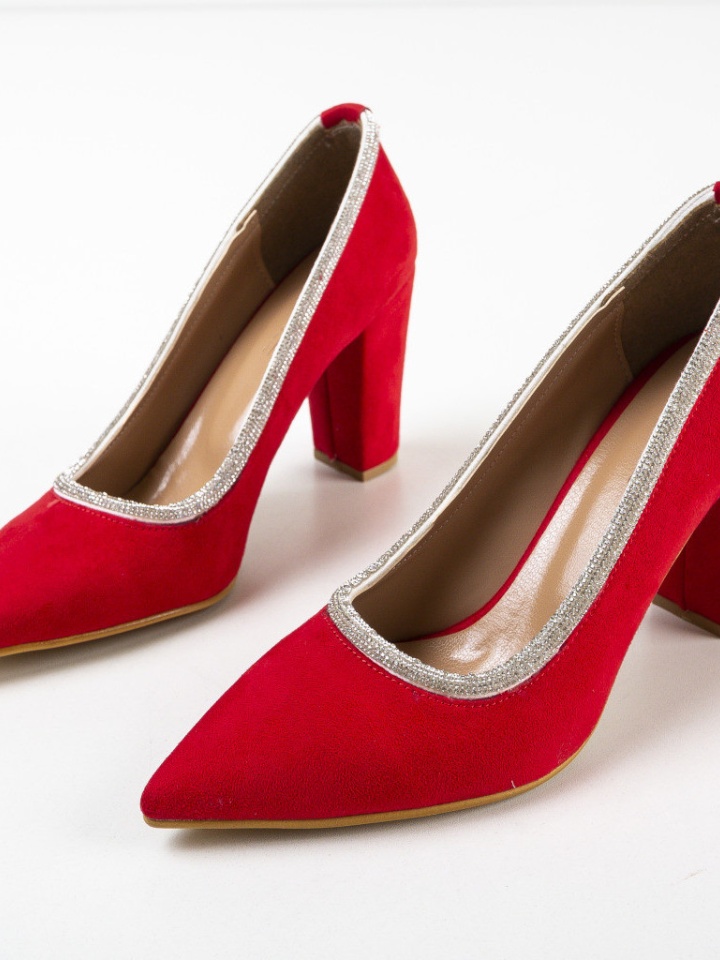 Scarpe da donna Rosse Reqop - Img 1