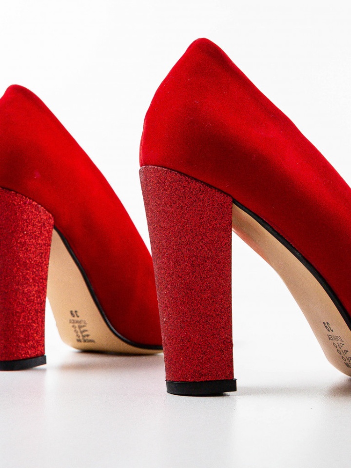 Scarpe da donna Rosse Santer - Img 9