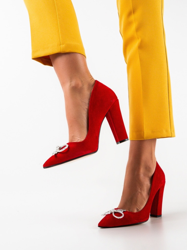Scarpe da donna Rosse Saxon - Img 2