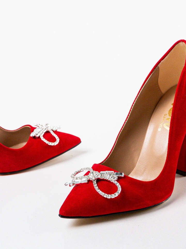 Scarpe da donna Rosse Saxon - Img 11