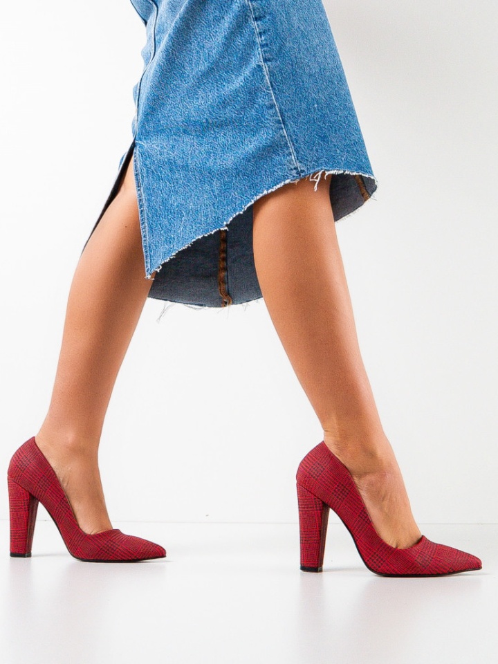 Scarpe da donna Rosse Splash - Img 2