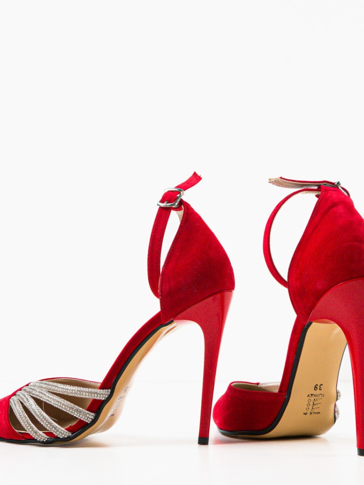 Scarpe da donna Rosse Tiago - Img 9