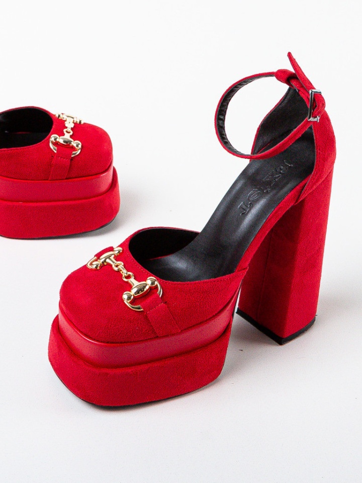 Scarpe da donna Rosse Versoma - Img 1
