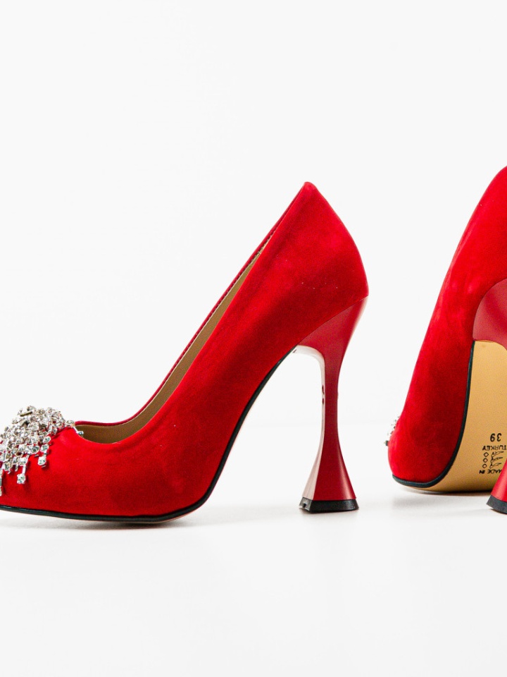 Scarpe da donna Rosse Yerer - Img 16