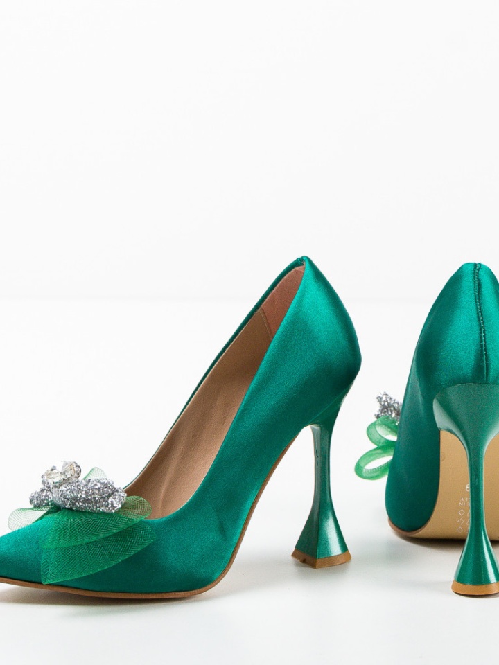 Scarpe da donna Verde Oska - Img 14