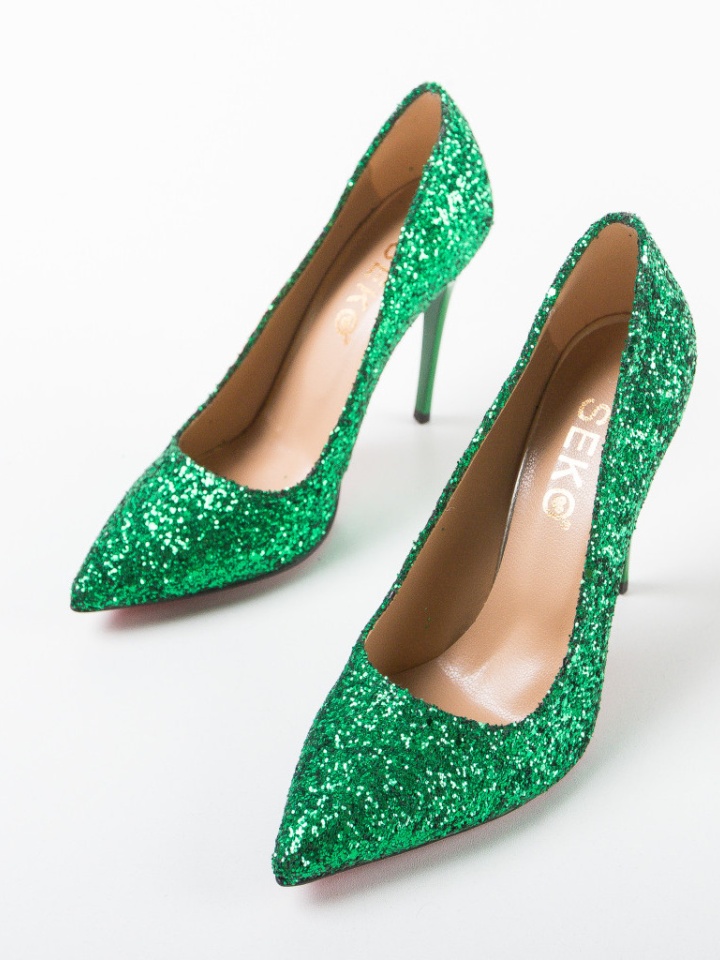 Scarpe da donna Verde Pefeba - Img 12