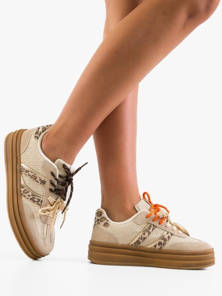 Scarpe sportive Beige Boomby - Img 5