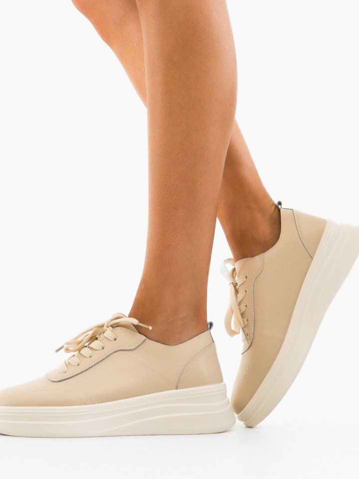 Scarpe sportive Beige Haley - Img 1