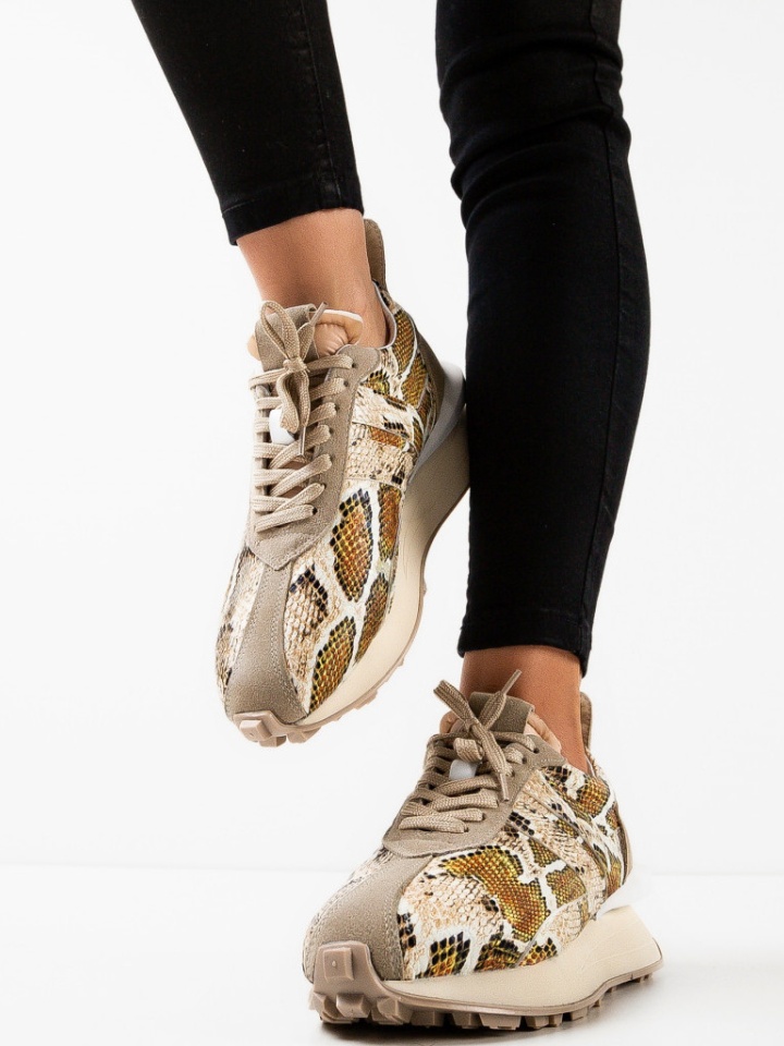 Scarpe sportive Beige Jaslene - Img 5