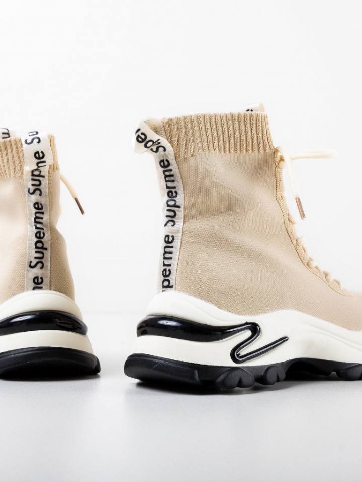 Scarpe sportive Beige Mendra - Img 7