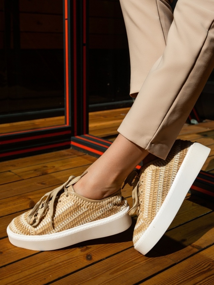 Scarpe sportive Beige Reinbou - Img 3