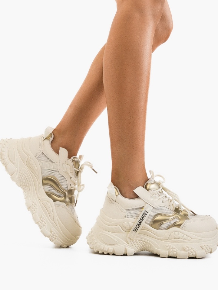 Scarpe sportive Beige Ricmo - Img 2