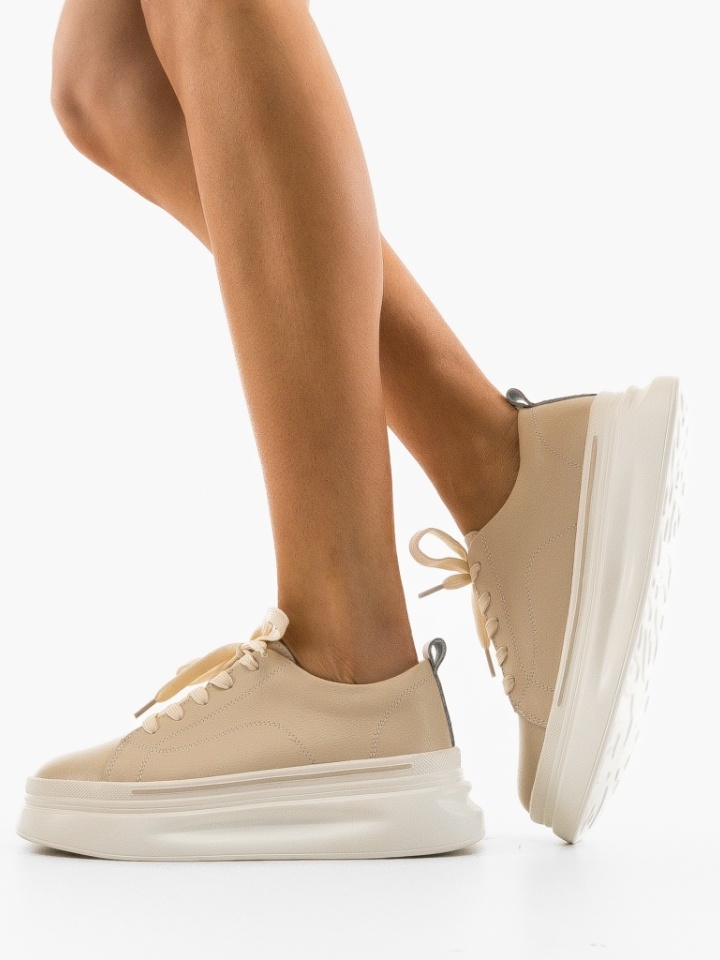 Scarpe sportive Beige Rowna - Img 3