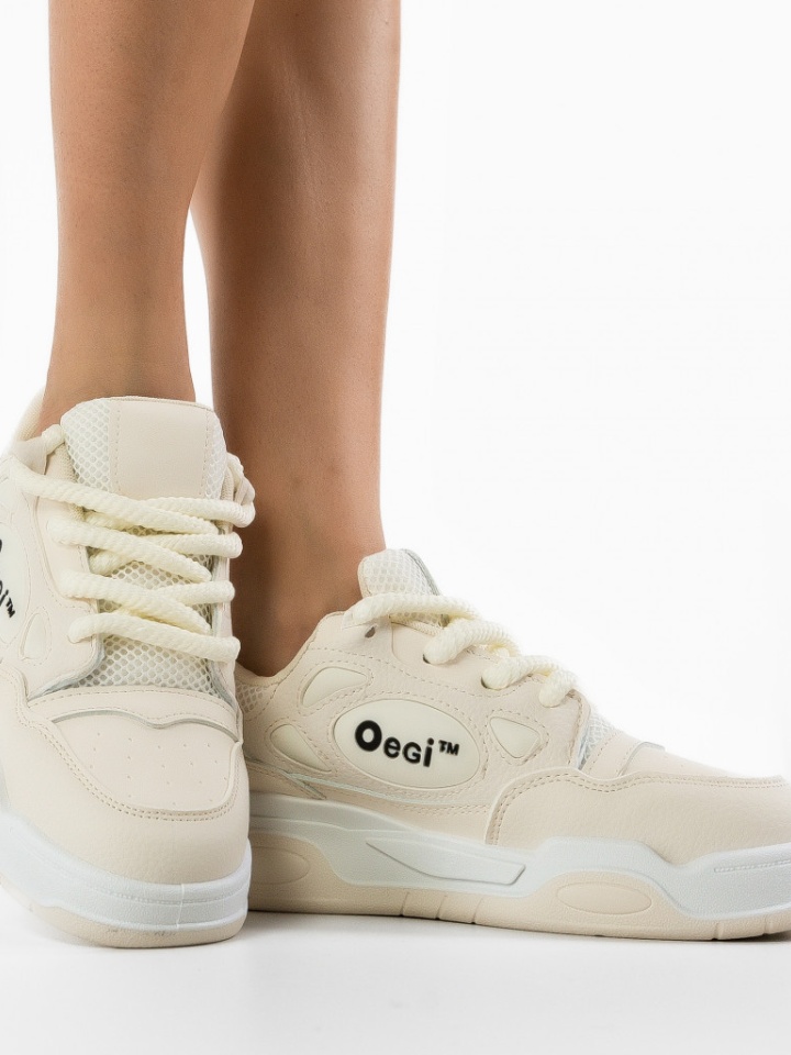 Scarpe sportive Beige Scarl - Img 2