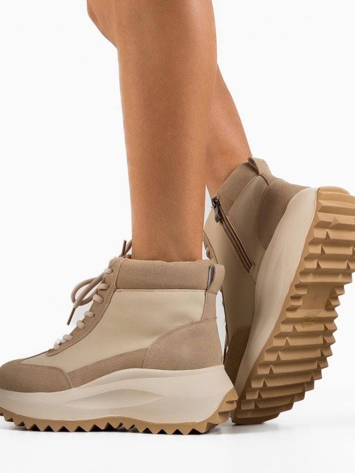 Scarpe sportive Beige Tefa 2 - Img 2
