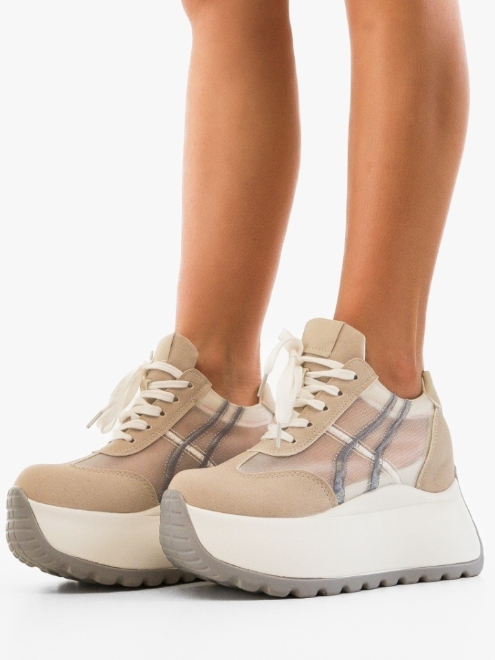 Scarpe sportive Beige Torina - Img 3