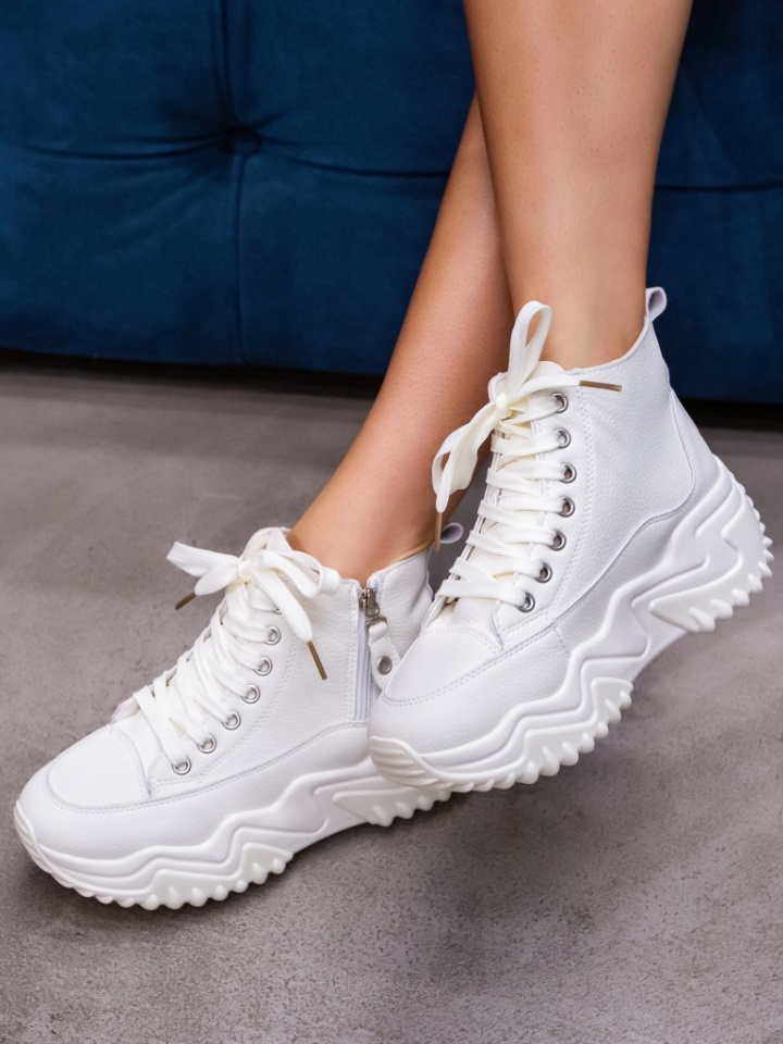 Scarpe sportive Beige Yevro - Img 3