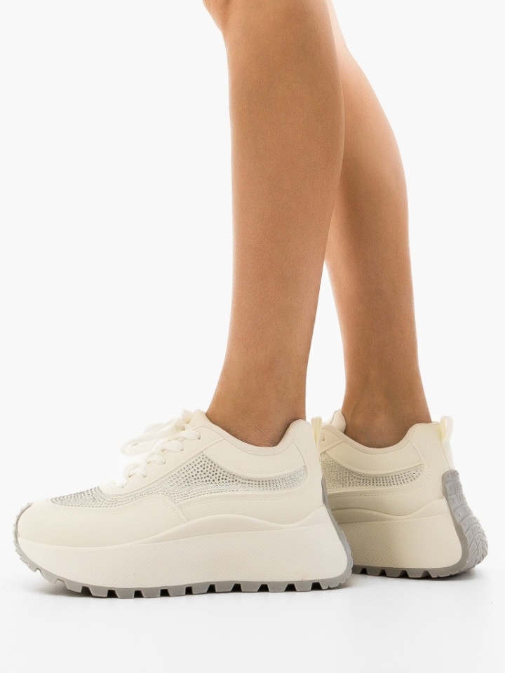 Scarpe sportive Bianche Comy - Img 2