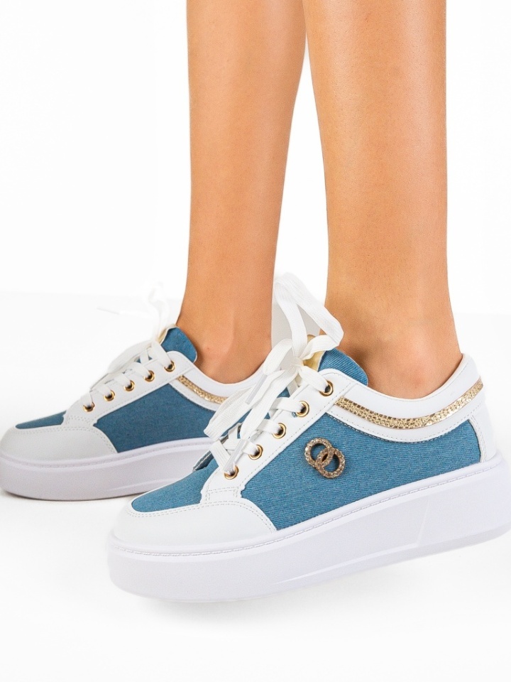 Scarpe sportive Blu Donato - Img 3