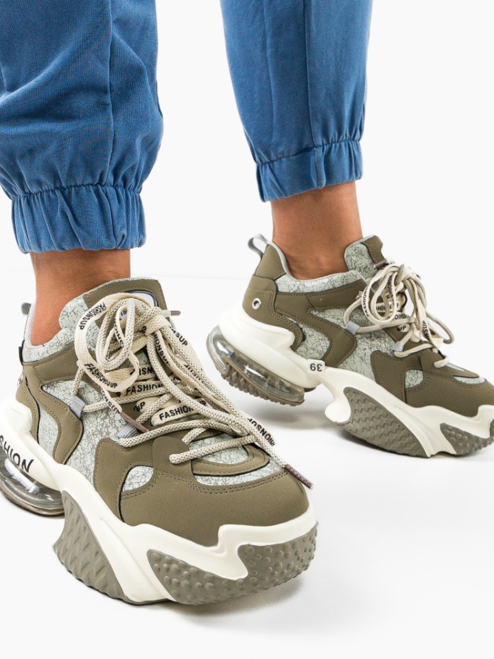 Scarpe sportive Grige Yonca - Img 3