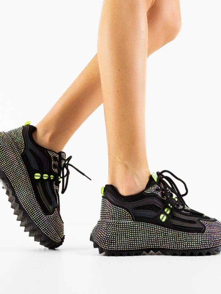 Scarpe sportive Nere Davaa - Img 2