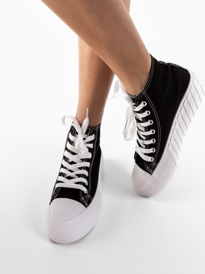 Scarpe sportive Nere Downs - Img 2