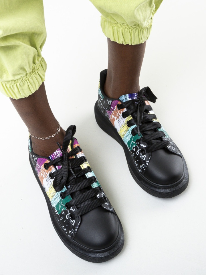 Scarpe sportive Nere Ebona - Img 4