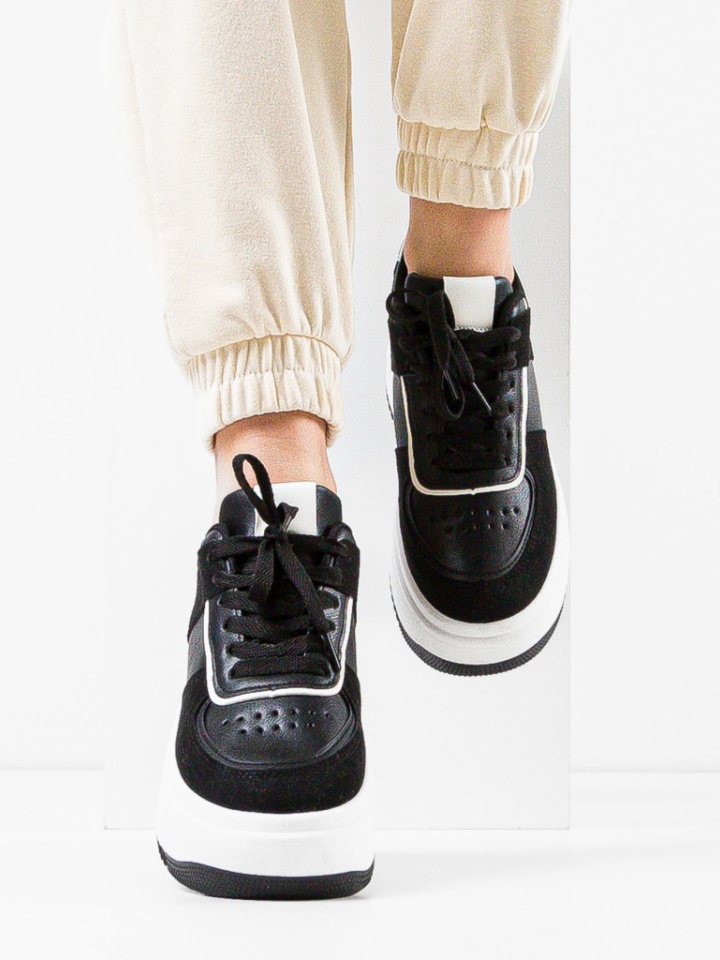 Scarpe sportive Nere Hughes - Img 10