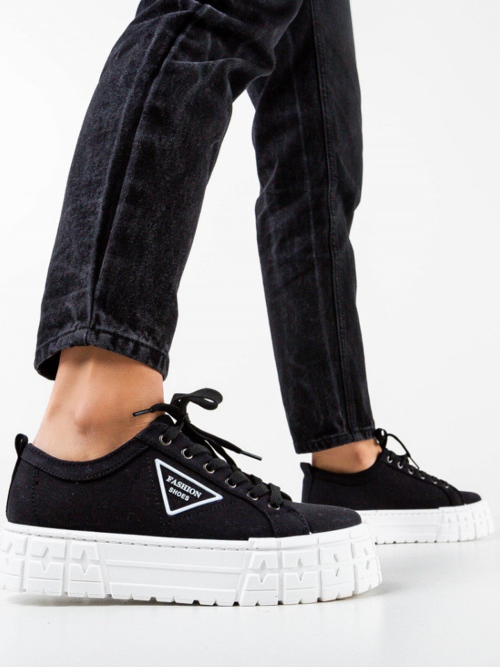 Scarpe sportive Nere Huw - Img 1