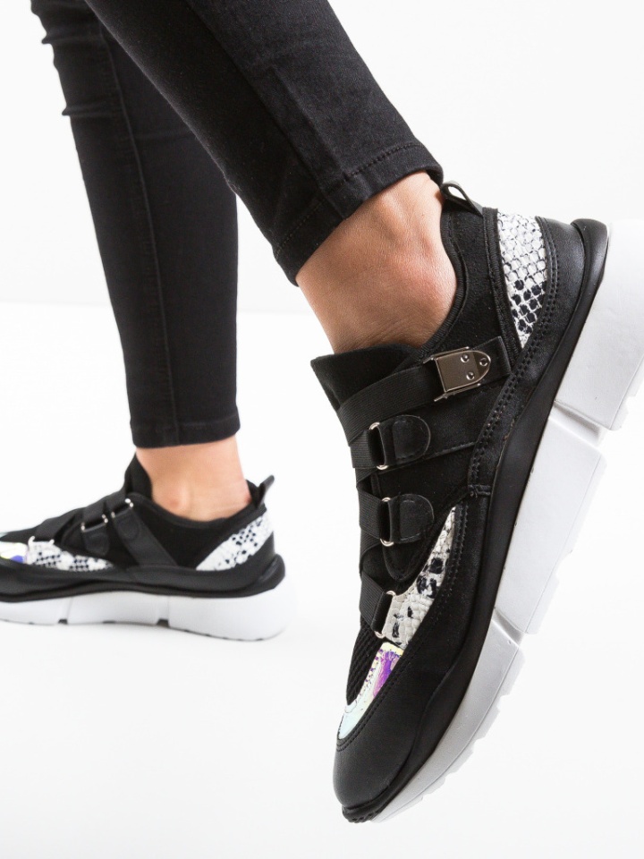 Scarpe sportive Nere Jacobas - Img 2