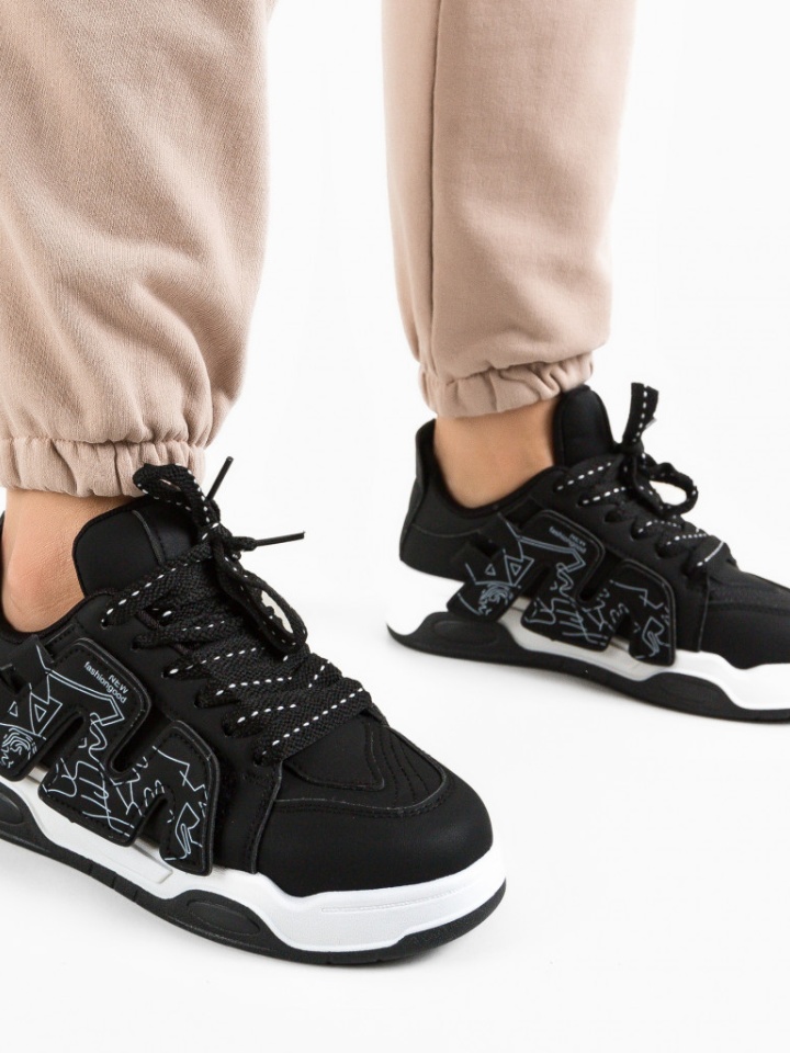 Scarpe sportive Nere Kamal - Img 2